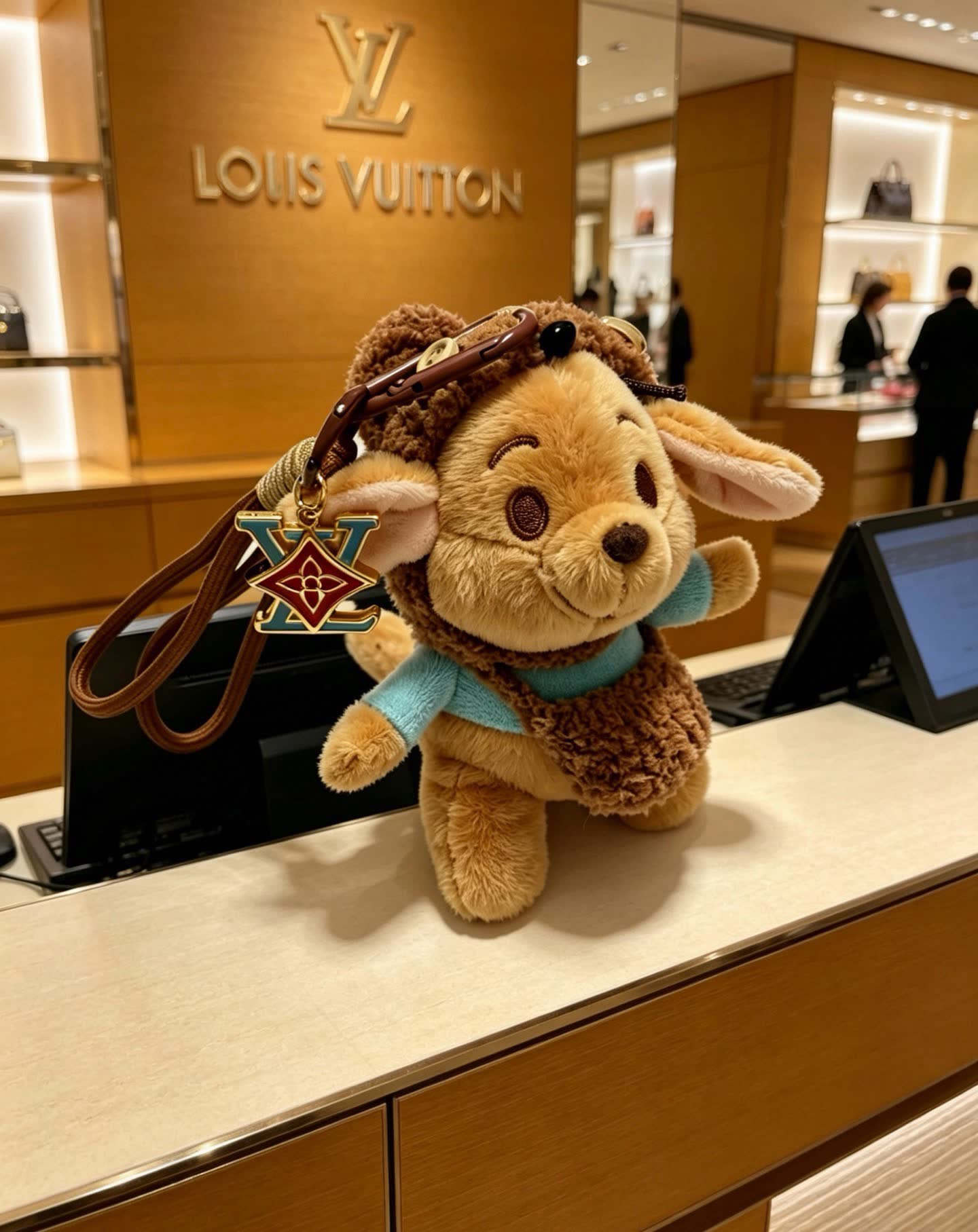 Louis Vuitton Beagle Keychain